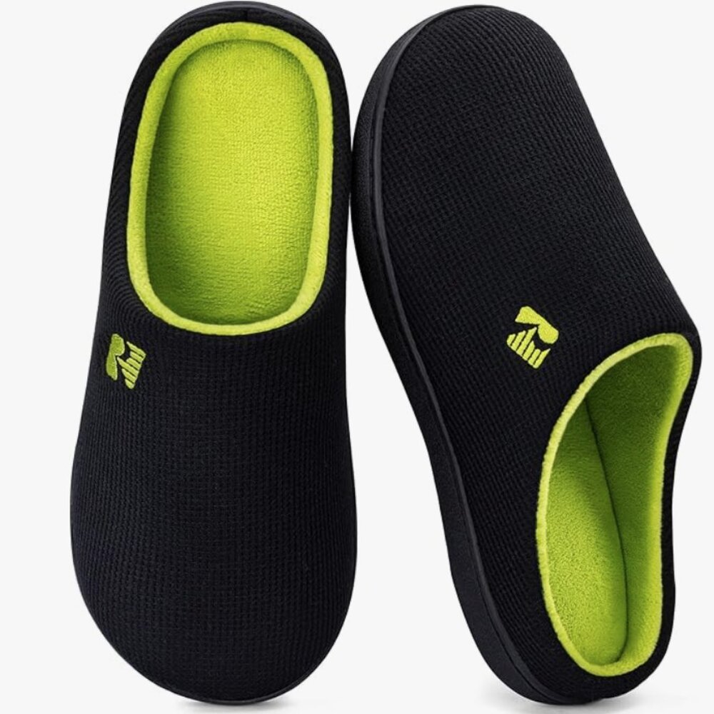 NWT Men's Memory Foam Slippers Sz 11-12